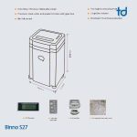 Máy hủy giấy Binno S27 thumbnail