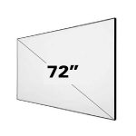 Màn chiếu khung chiếu trước và sau Dalite FR72 thumbnail