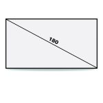 Màn chiếu khung cố định Dalite Fix180 thumbnail