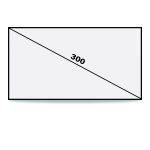 Màn chiếu khung cố định Dalite Fix300 thumbnail