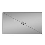 Màn chiếu khung cố định quang học Dalite Fix92U thumbnail