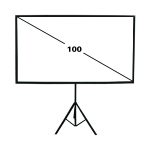 Màn chiếu phim 3 chân Dalite HD1009TS thumbnail