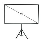 Màn chiếu phim 3 chân Dalite HD809TS thumbnail