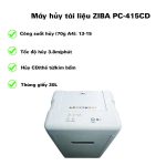 Máy huỷ tài liệu Ziba PC-415CD thumbnail