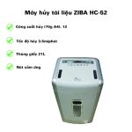 Máy huỷ tài liệu Ziba HC-52 thumbnail