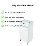 Máy huỷ tài liệu Ziba PC-PRO-30 thumbnail