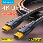 Cáp HDMI Mindpure LX10014 5m chuẩn 2.0 Hỗ trợ 4Kx2K 60Hz thumbnail