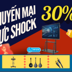 Bùng nổ ưu đãi màn hình tương tác – tặng bộ phụ kiện 5.5 triệu đồng