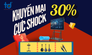 Bùng nổ ưu đãi màn hình tương tác – tặng bộ phụ kiện 5.5 triệu đồng