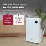Máy hút ẩm FujiHome DH25W-HEPA-NEW thumbnail