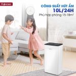 Máy hút ẩm FujiHome DH10LITE thumbnail