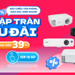 Giải pháp trình chiếu toàn diện – ưu đãi phụ kiện lớn khi mua máy chiếu phổ thông